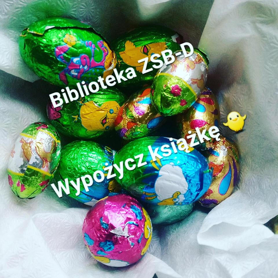 czekolad jajeczko do ksiazki
