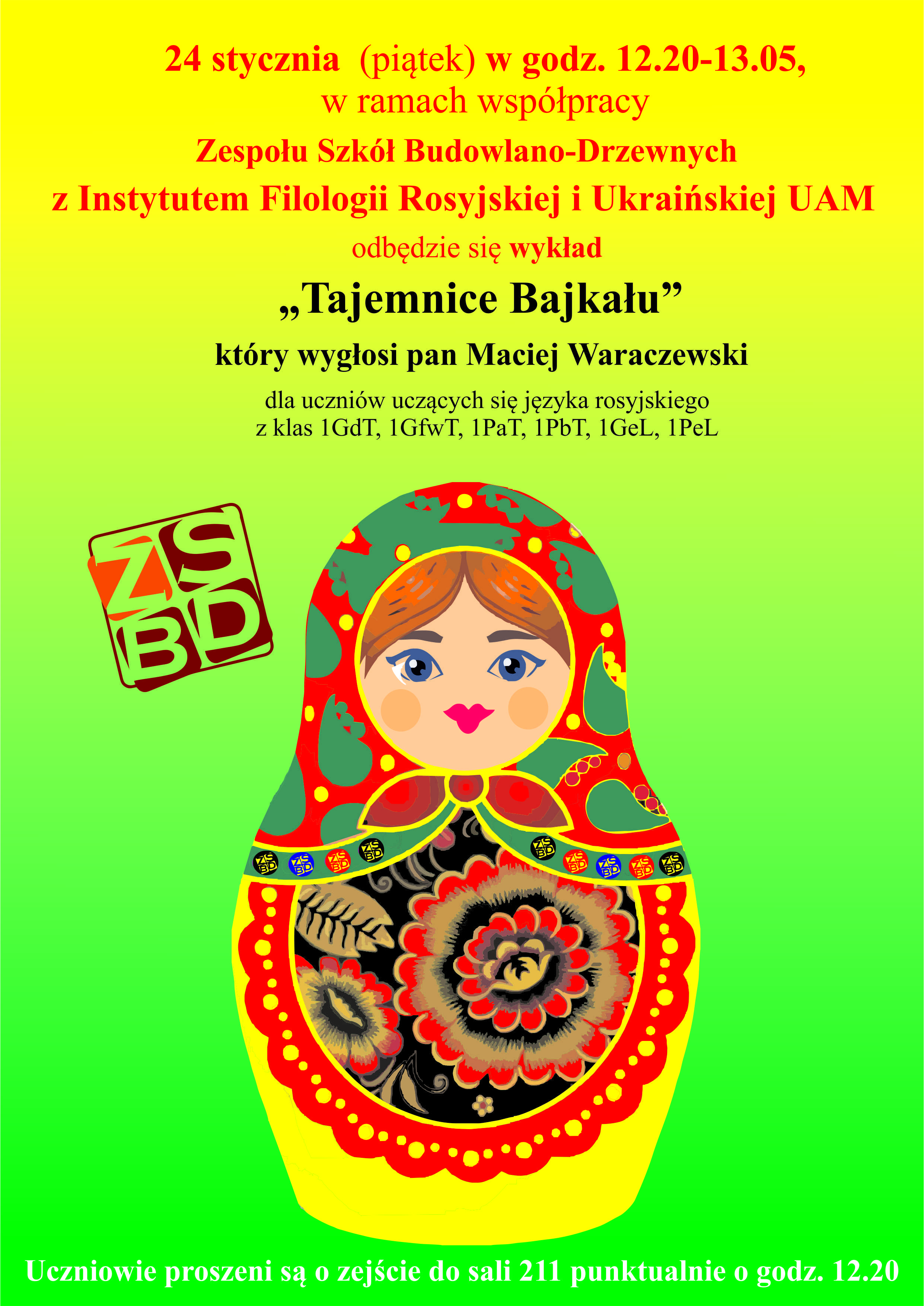 wykad rosyjski bajka plakat