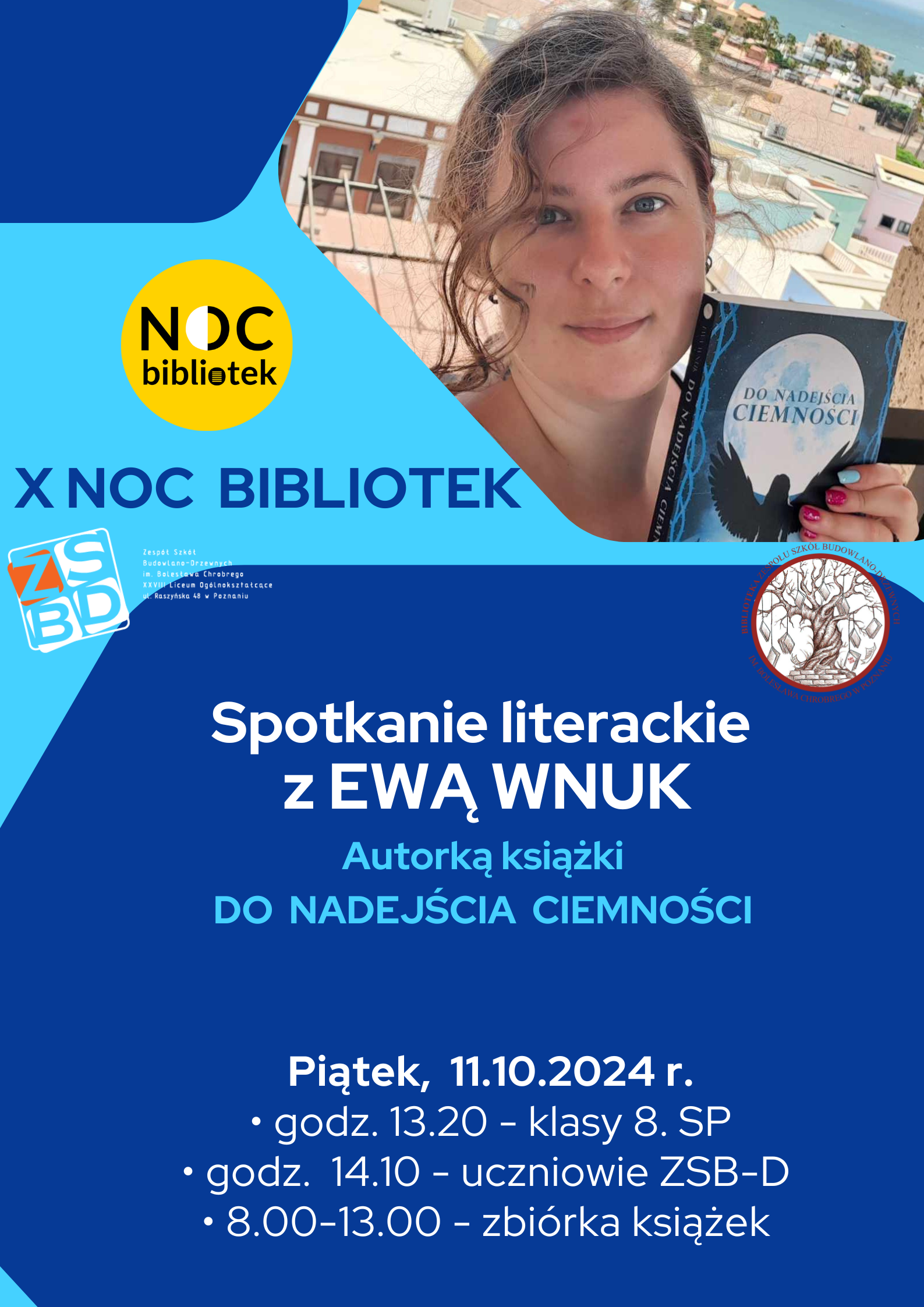 X Ogólnopolska Noc Bibliotek w ZSB-D